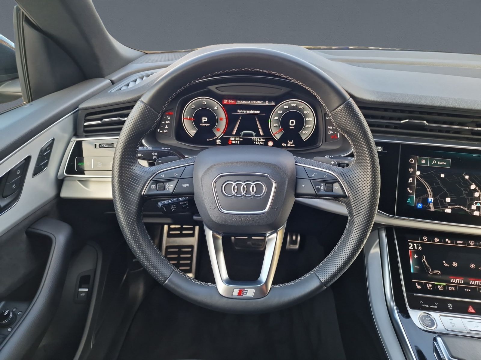 Audi Q8 50 TDI qu 3x S line HD-MATRIX Pano S-Sitz 23"