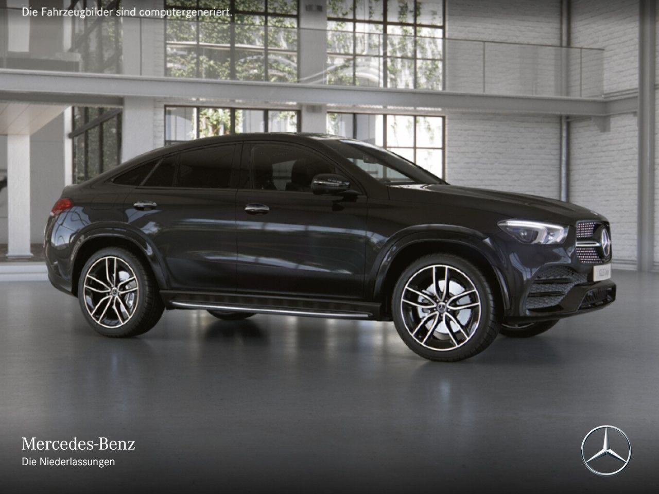 Mercedes-Benz GLE350e 4M Cp AMG/Dist/Pano/Airm/Trittb/22"/Burm