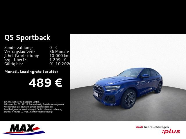 Audi Q5 Sportback 50 TDI S-LINE MATRIX+360°+VCP+HUD+A