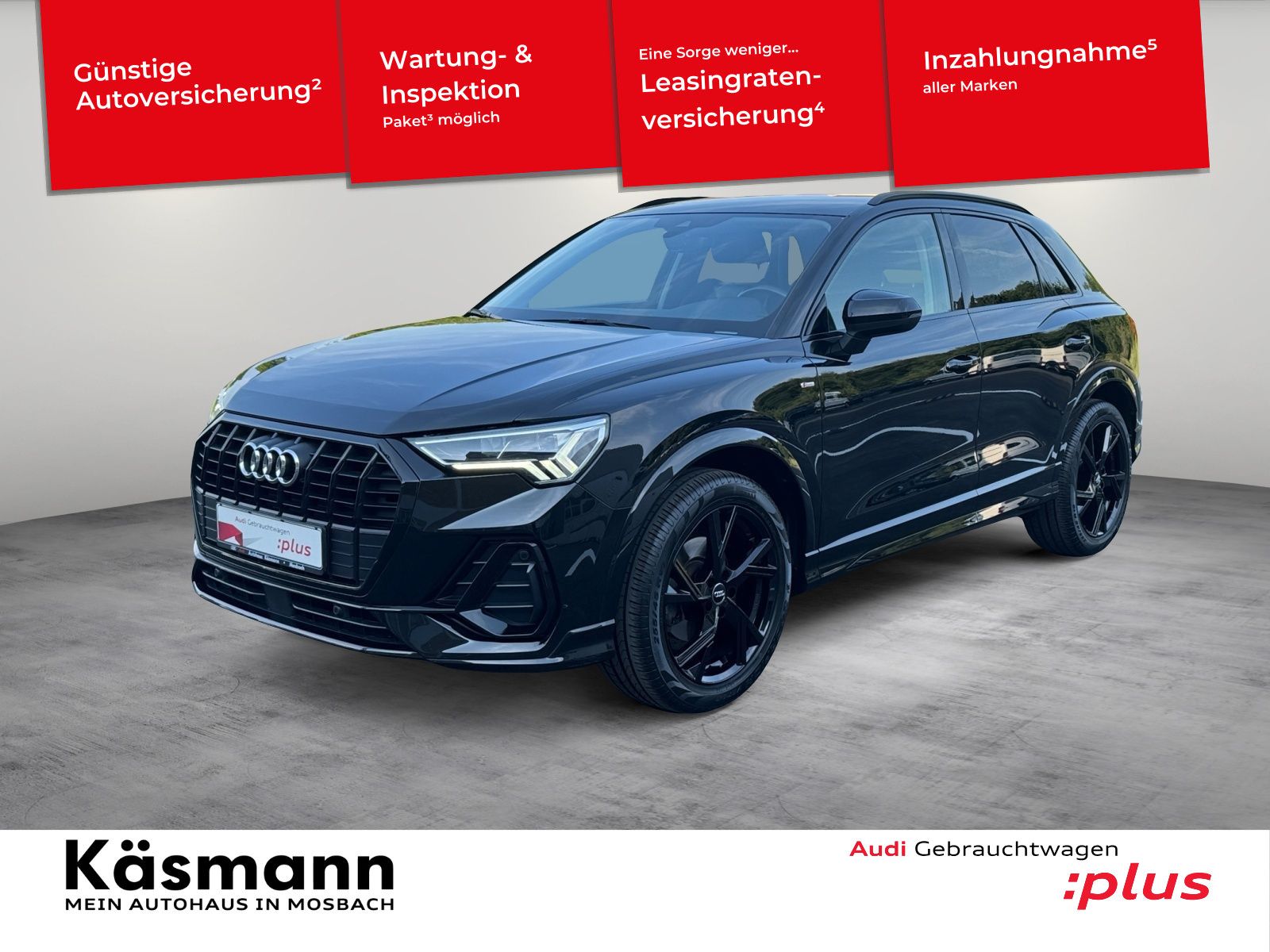 Audi Q3 S line 35TFSI LED AHK KAM NAV SHZ PDC
