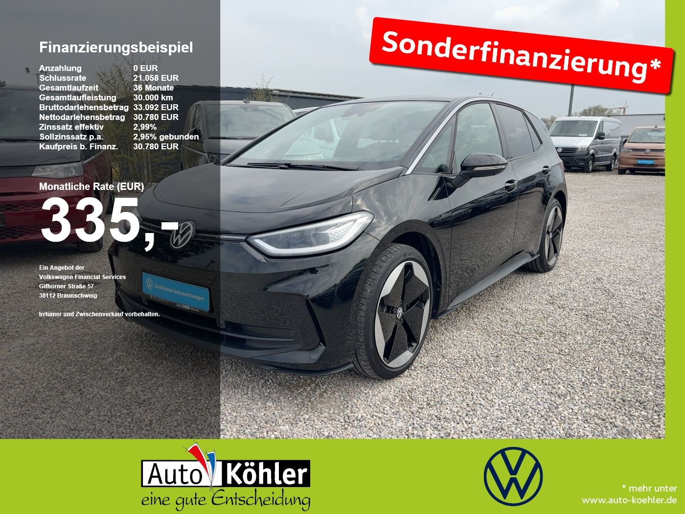Volkswagen ID.3 Pro Wärmepumpe/CarPlay/Kamera/Matrix/Pano