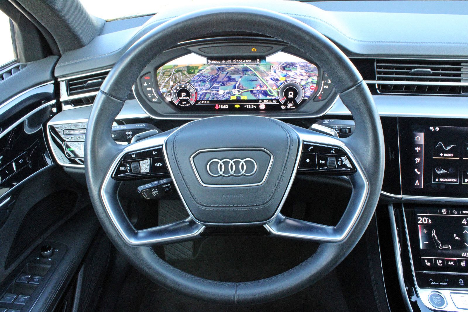 Audi A8 Lang 55TFSI S LINE BLACK - Samsaru's Car Outlet