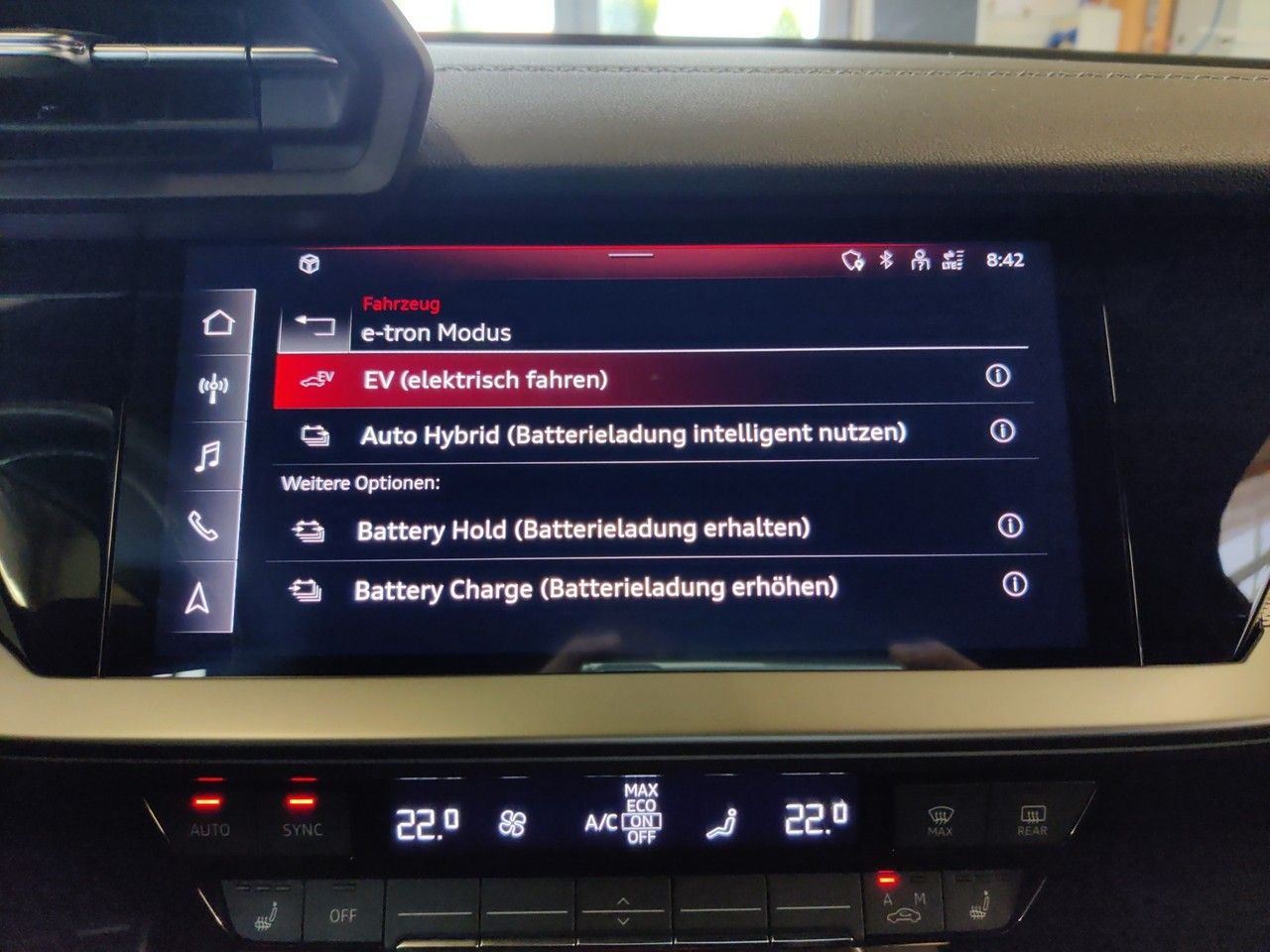 Audi A3 Sportback 45 TFSI e S tronic S line, Matrix