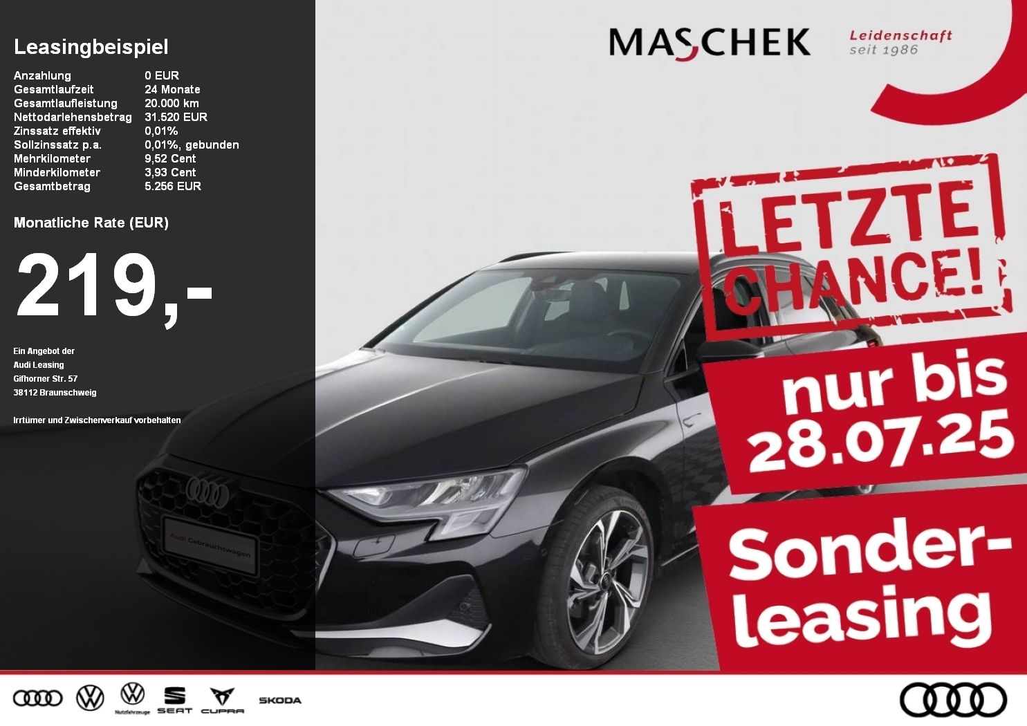 Audi A3 Sportback Advanced 35 TFSI - Samsaru's Car Outlet