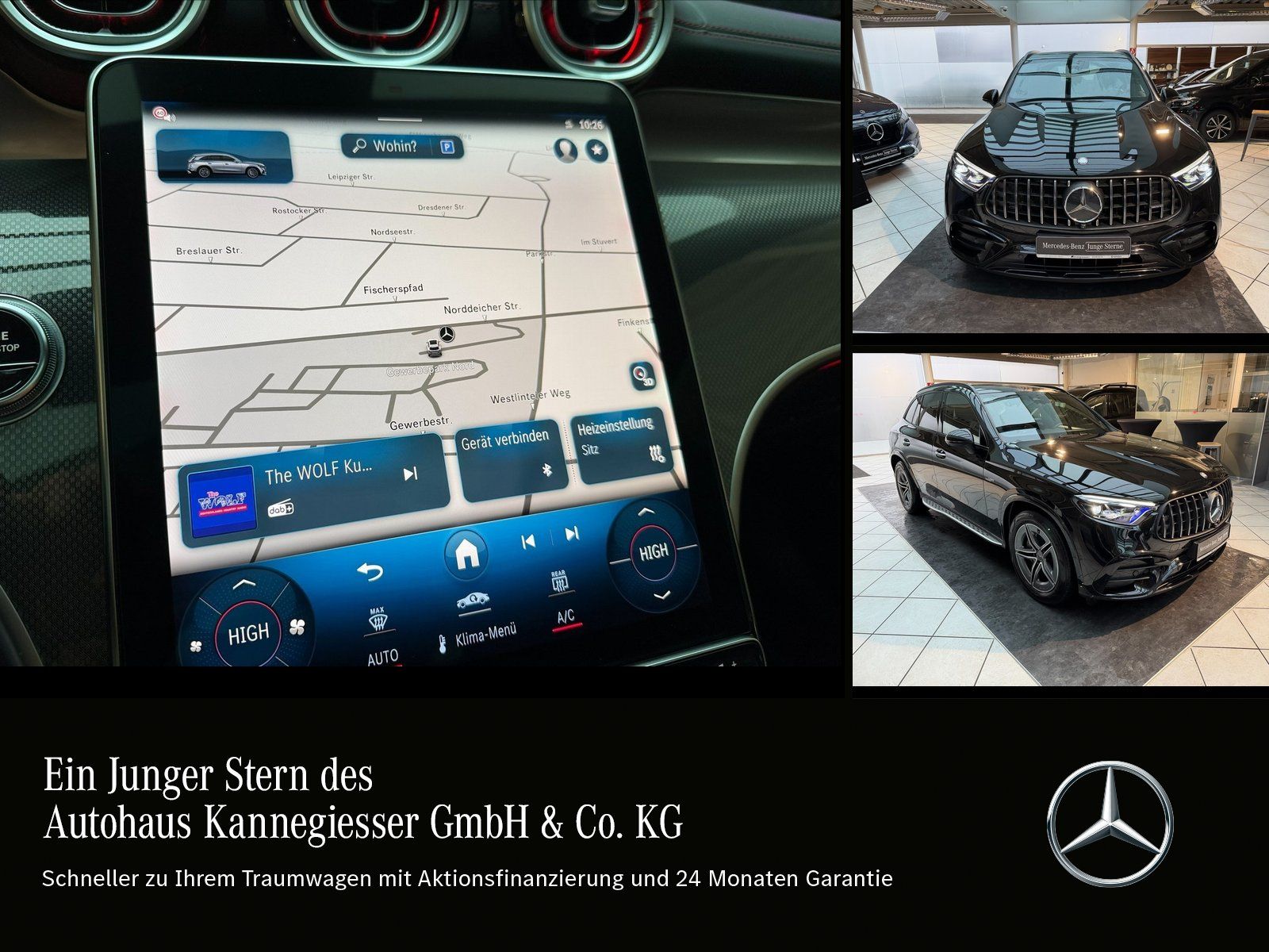 Mercedes-Benz GLC 43 4M AMG-NIGHT*PANO-DACH*AHK*BURMESTER*2024