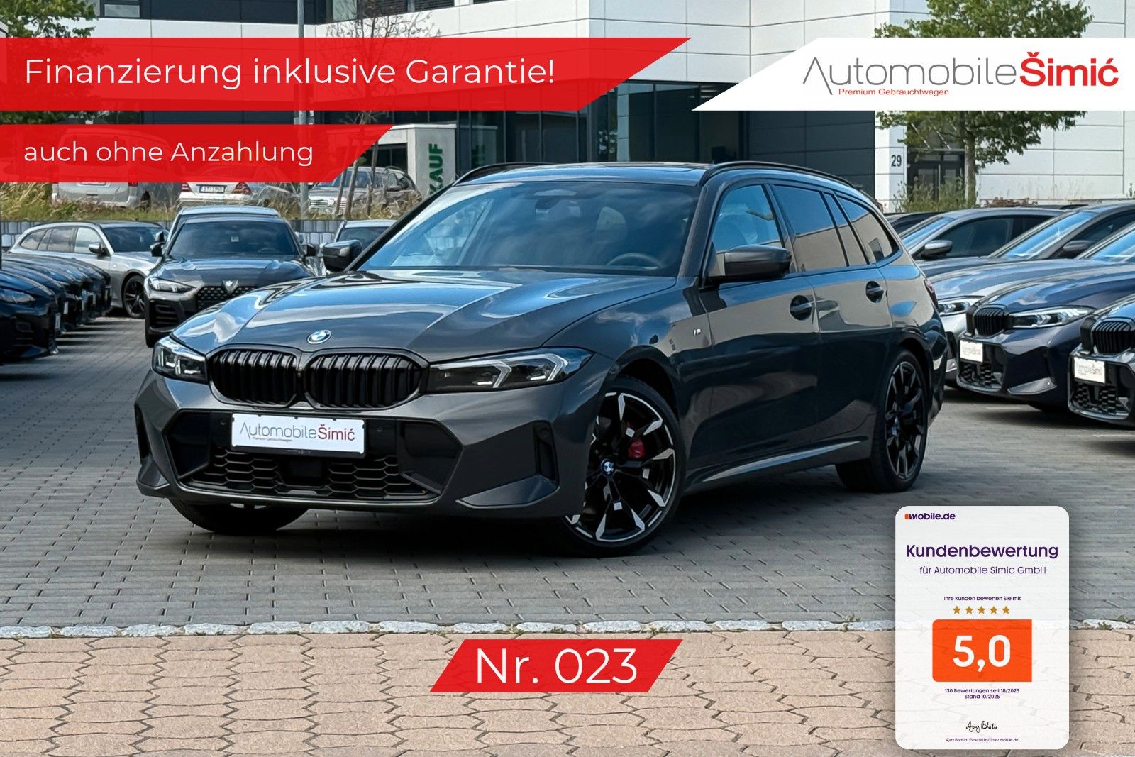 BMW 320d xD M Sport pro HuD Pano hifi StHzg memory