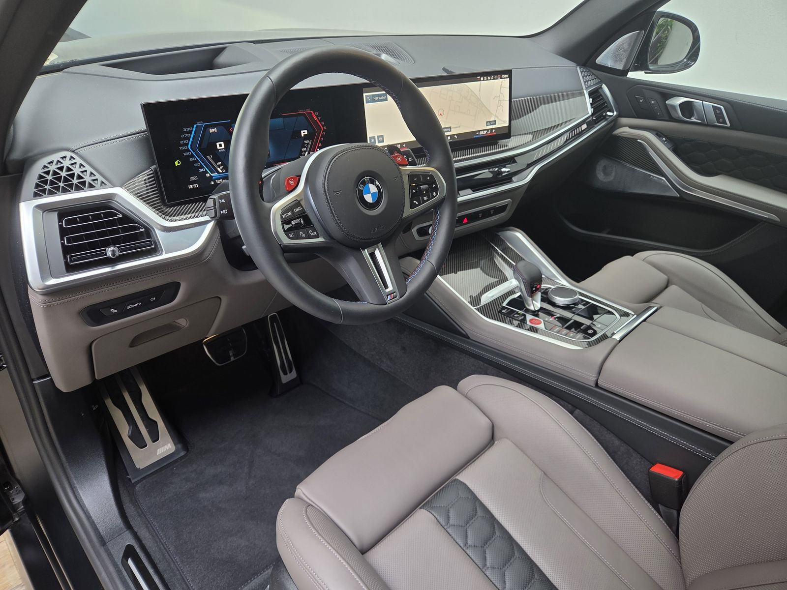 BMW X5 M Competition Matt AHK Sky B&W Carbon UPE196