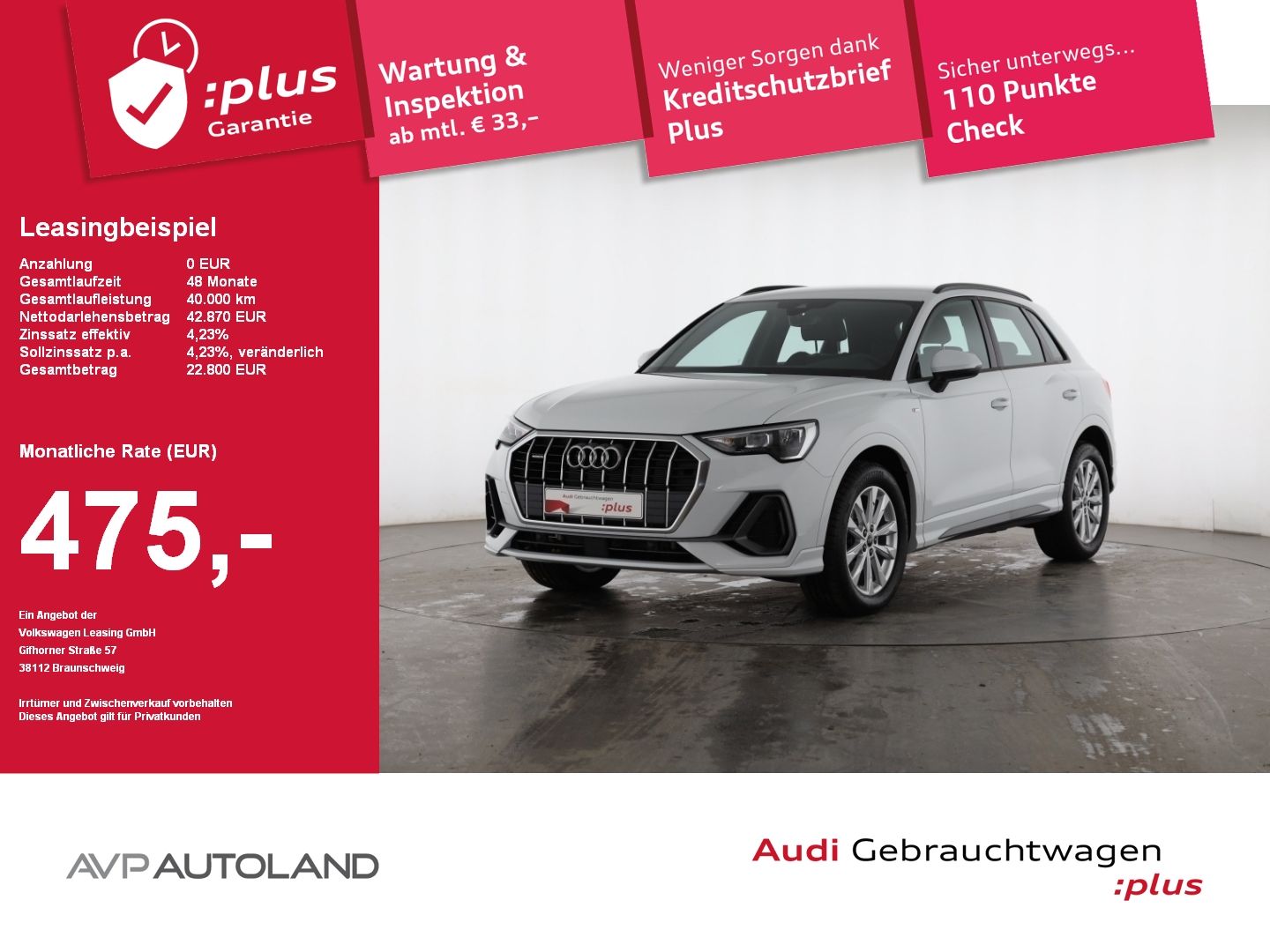 Audi Q3 35 TDI quattro S tronic S line - Samsaru's Car Outlet
