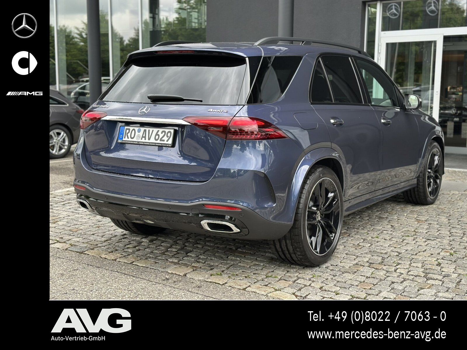 Mercedes-Benz GLE 450 d 4M AMG Pano HuD Stndhzg AHK Air 360°