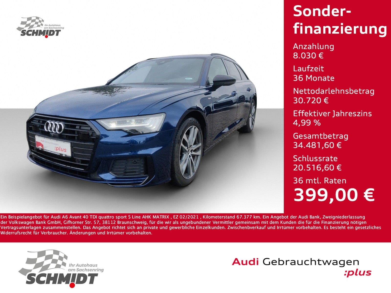 Audi A6 Avant 40 TDI quattro S Line - Samsaru's Car Outlet