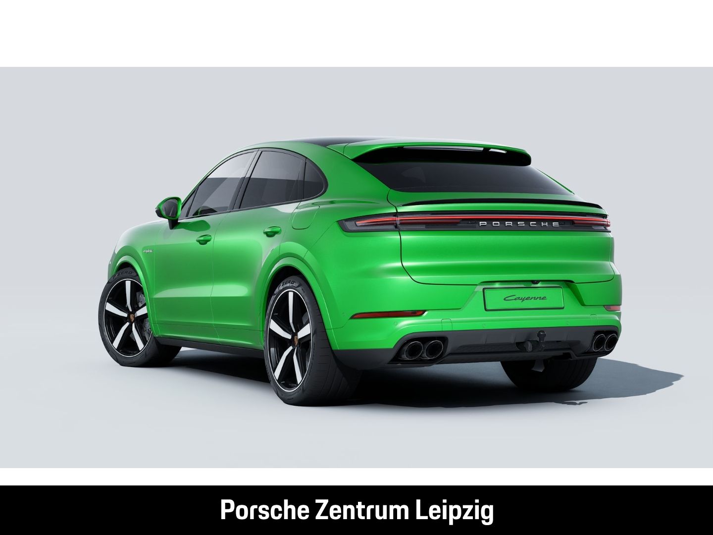 Porsche Cayenne E-Hybrid Coupe FnW Javagrün Massage Head