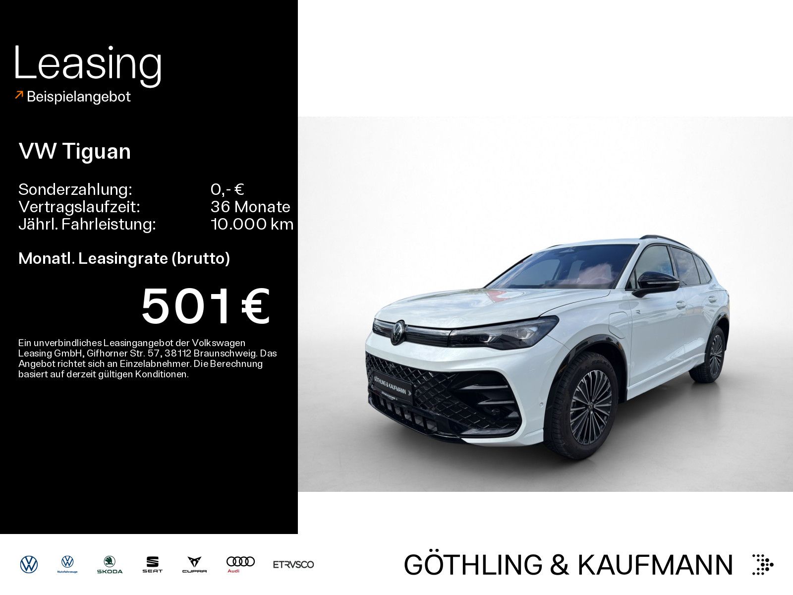 Volkswagen Tiguan R-Line 1.5 TSI eHybrid*NAVI*PANO*AHK*LEDE
