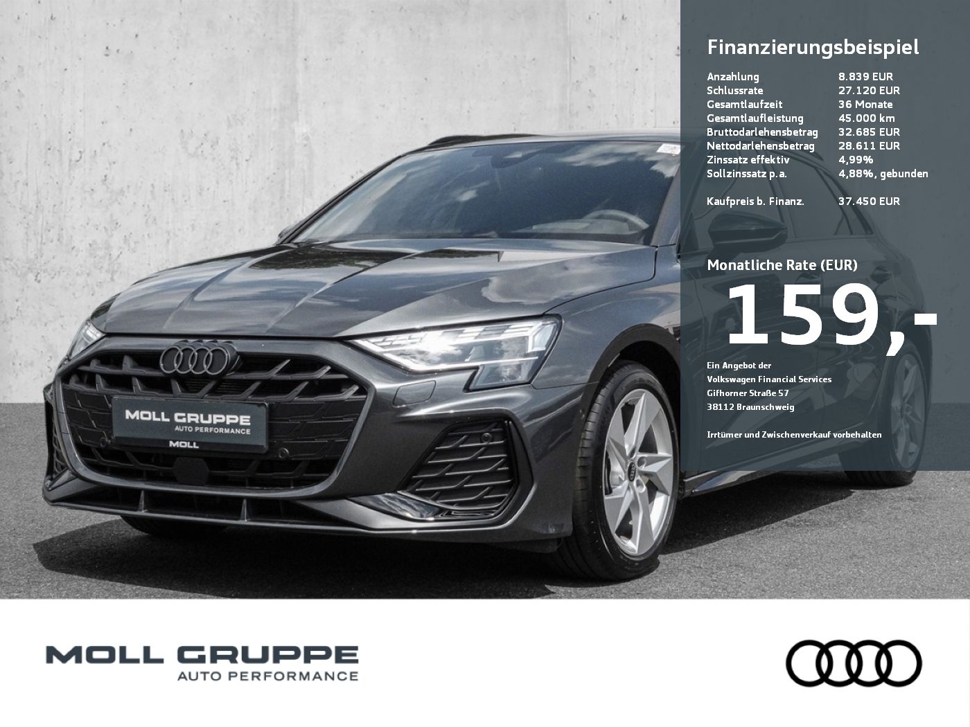 Audi A3 Sportback 30 TFSI S tronic S line - Samsaru's Car Outlet