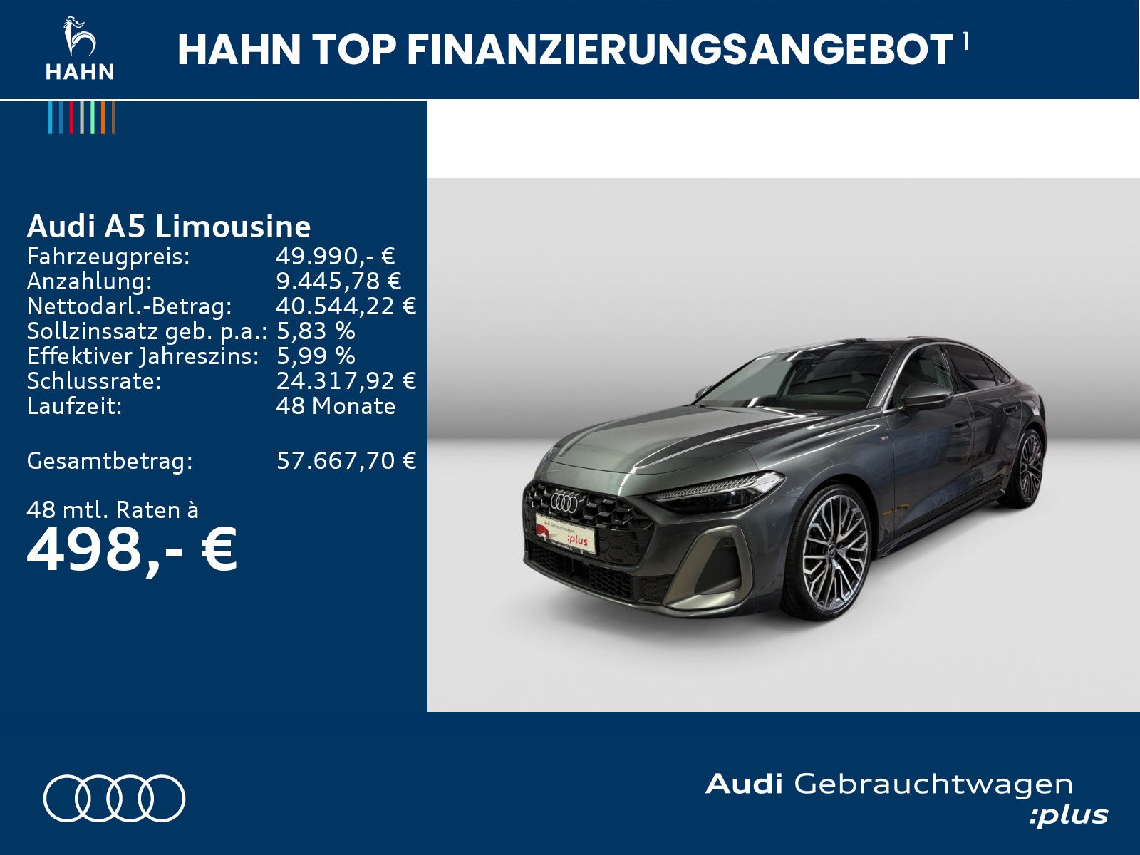 Audi A5 Limousine TFSI S line Tech plus Matrix ACC °3