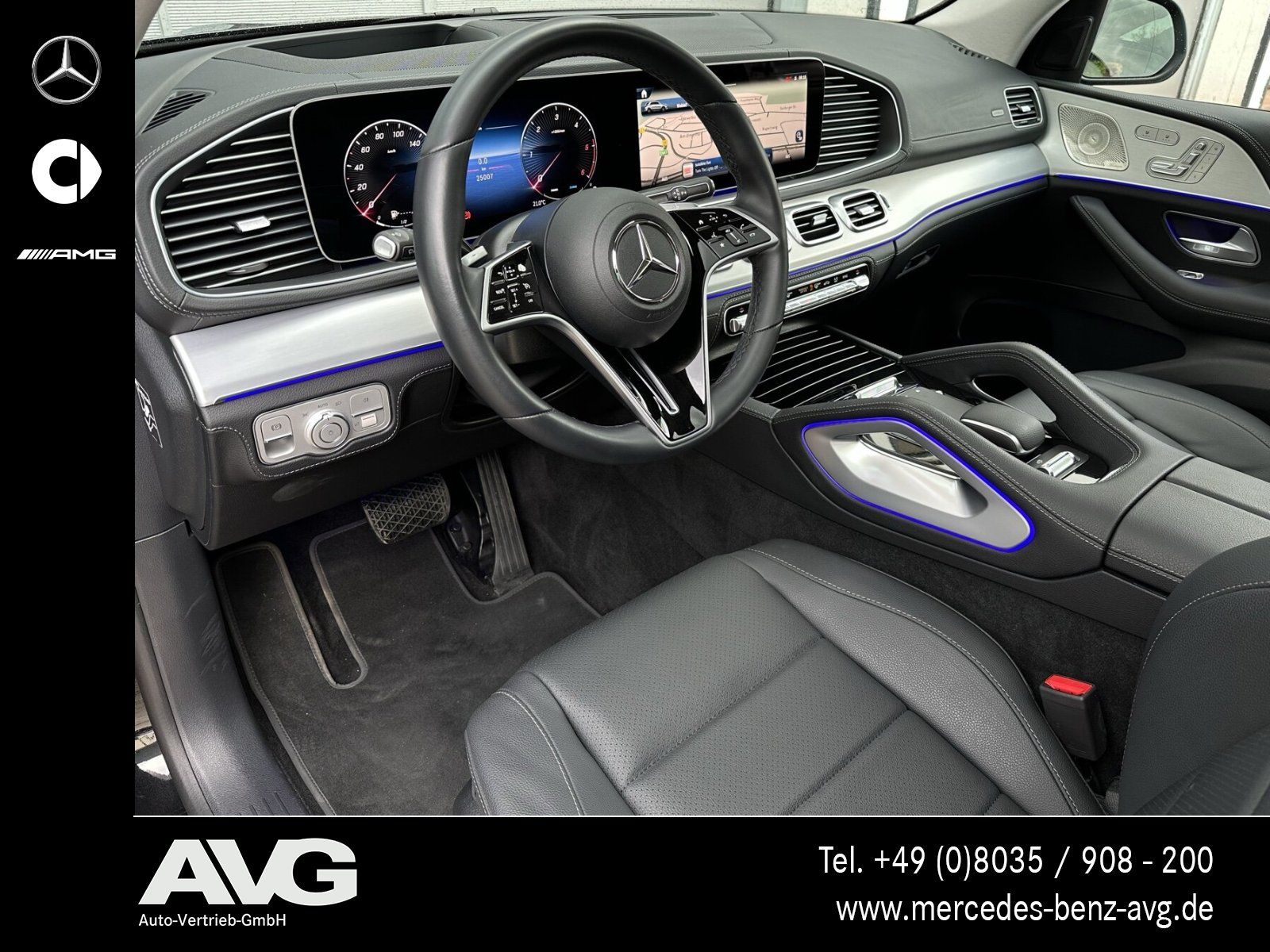 Mercedes-Benz GLE 300 d 4M AMG Pano AHK Burm. Airmatic Night