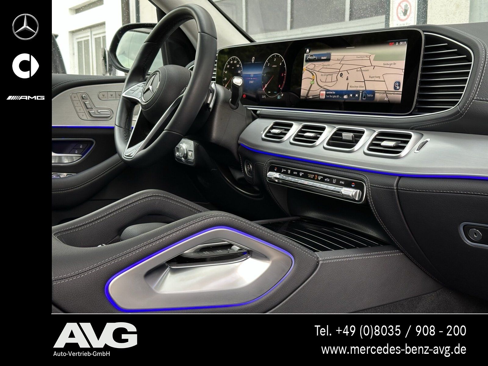 Mercedes-Benz GLE 300 d 4M AMG Pano AHK Burm. Airmatic Night