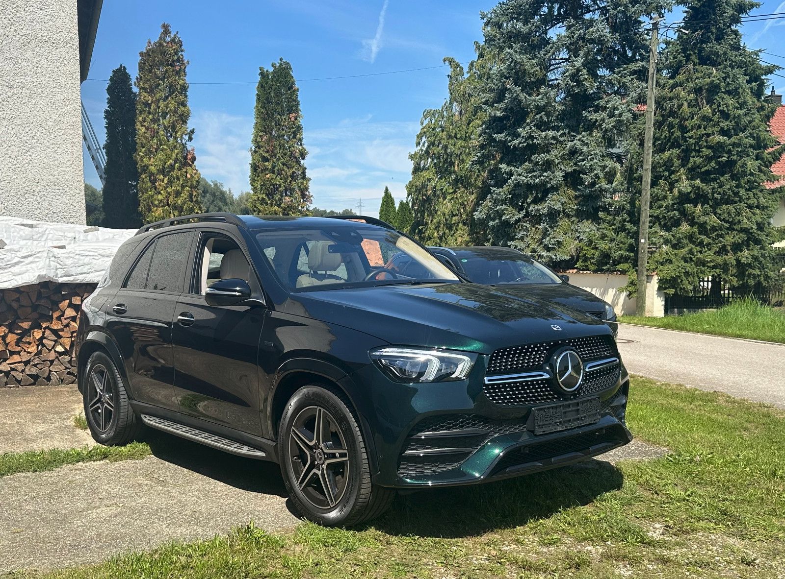 Mercedes-Benz GLE 350de NP112T€*AMG+Night*Leder beige*VIP-Fond