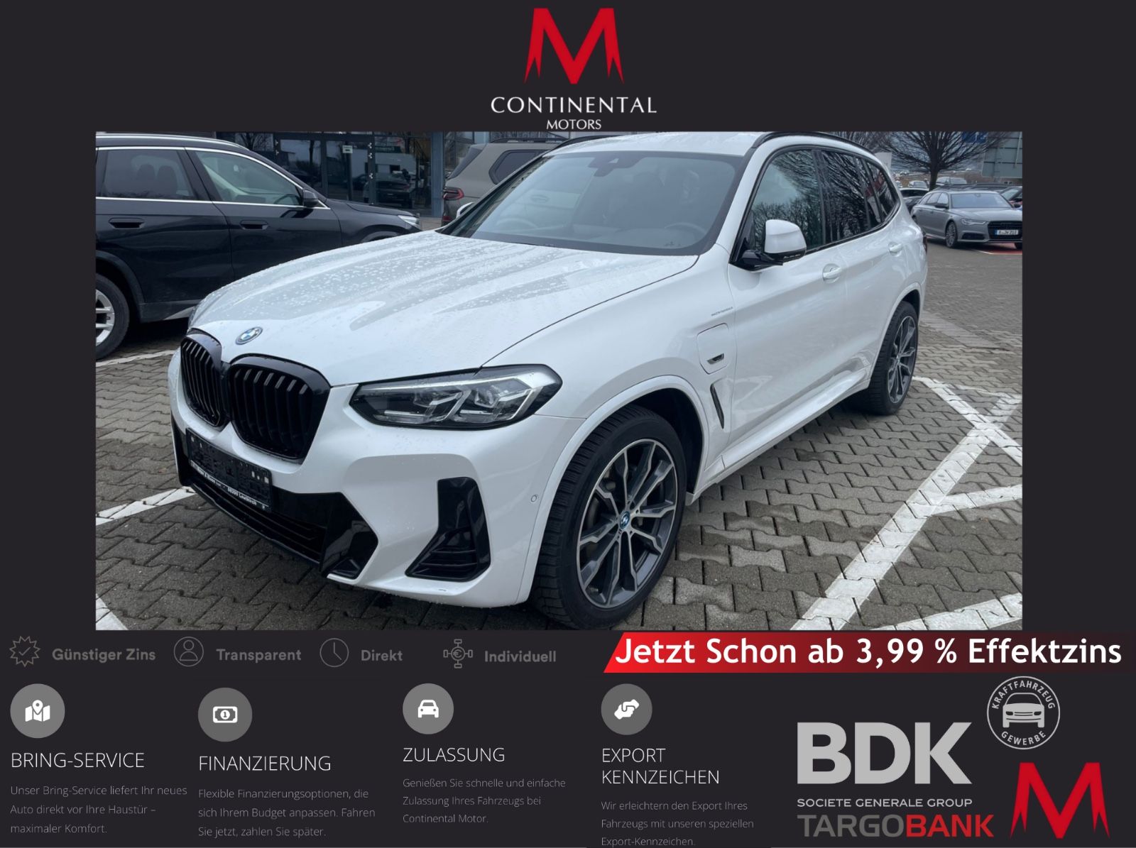 BMW X3 xDrive 30 e*M Sportpaket*AHK*Kamera*ACC*