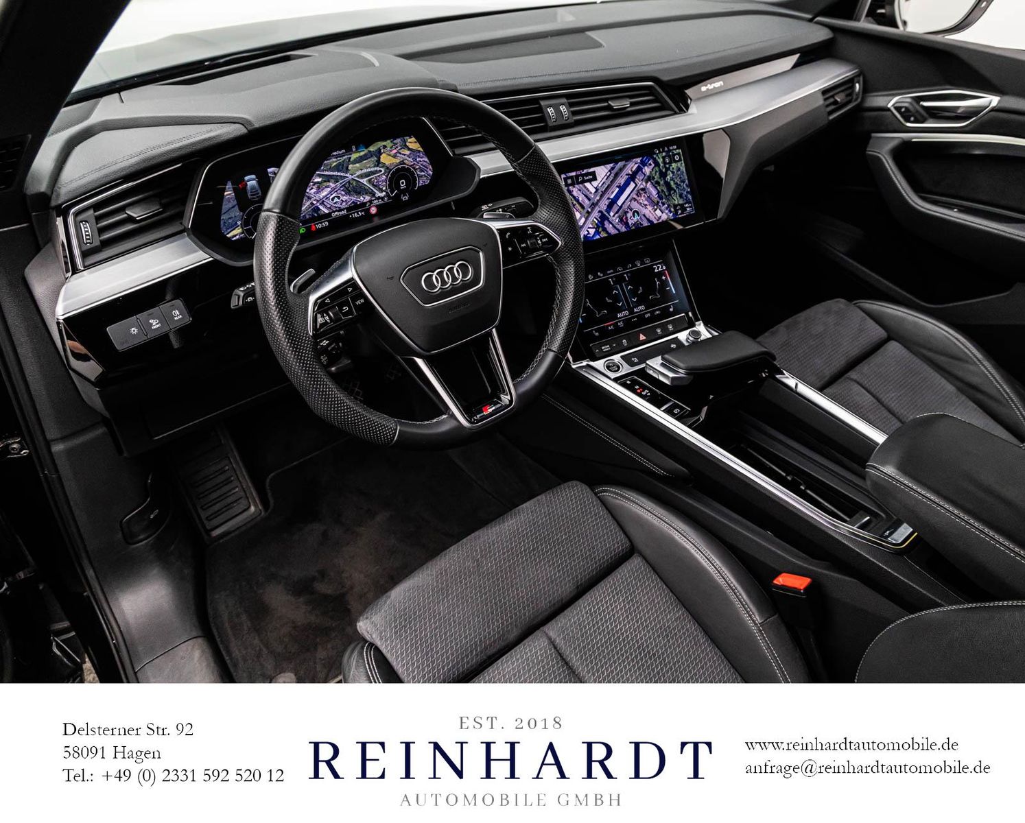 Audi E-TRON SPORTBACK 50 S LINE ACC/HuD/AHK/NACHT/KAM