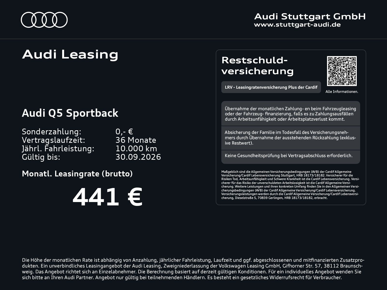 Audi Q5 Sportback TFSI 150 kW S line S tronic