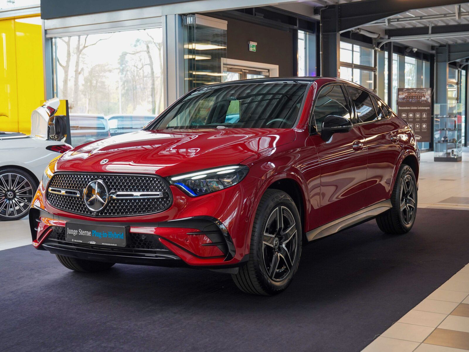 Mercedes-Benz GLC 300 e 4M Coupé AMG Line Night Fahrassistenz
