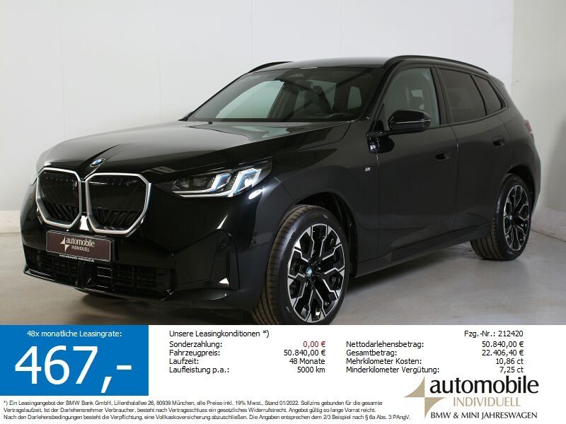 BMW X3 20d xDr. M Sportpaket ACC H&K AHK HuD 20Zoll