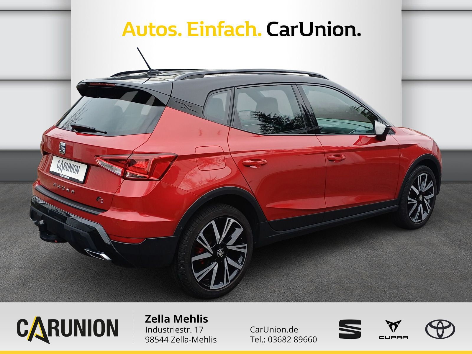 Seat Arona Black Edition 1.0 TSI DSG *AHK*LED*KAMERA*