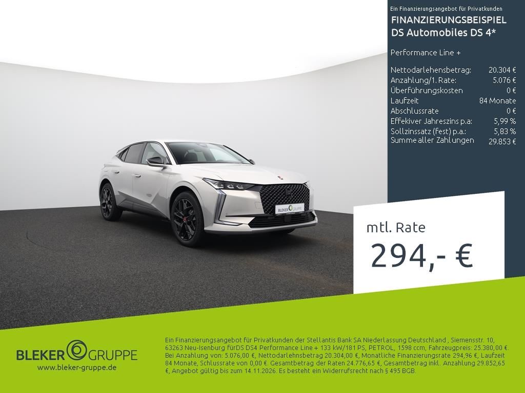 DS Automobiles DS4 Performance Line +