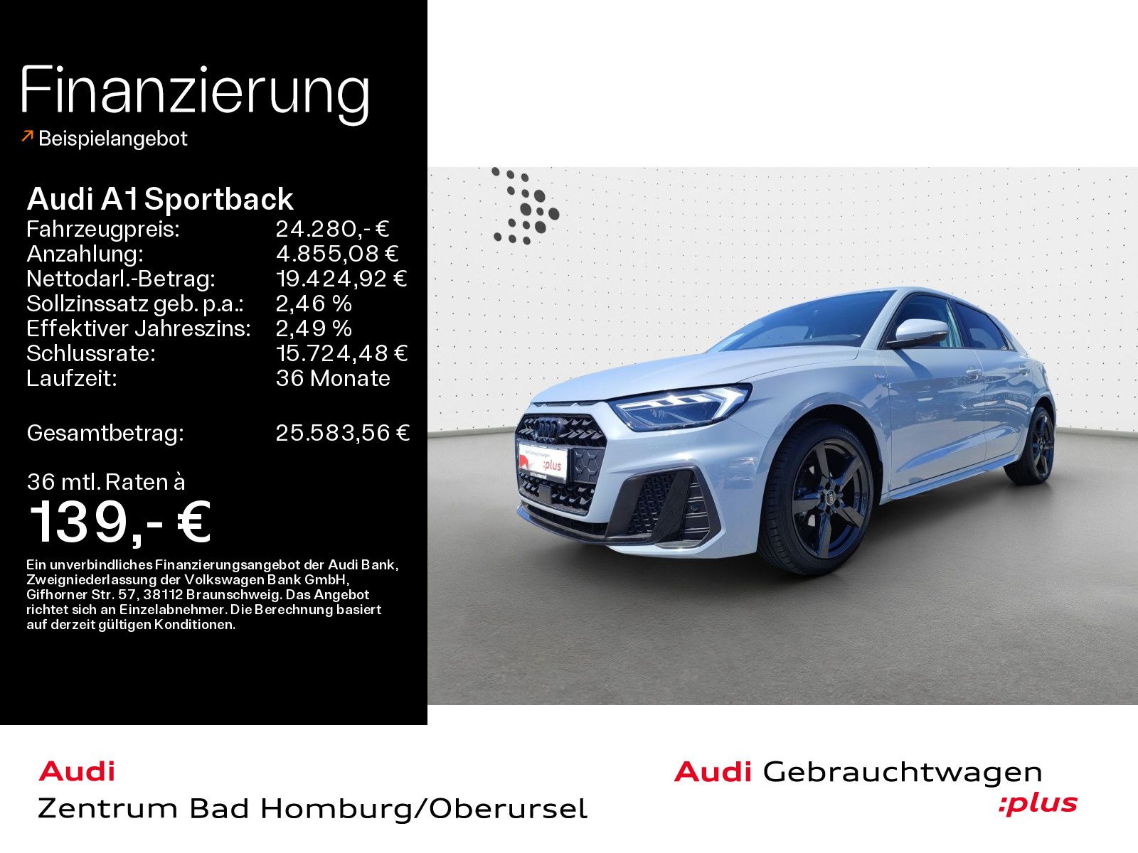 Audi A1 Sportback S line 25 TFSI*Audi conncet*LED*Sit