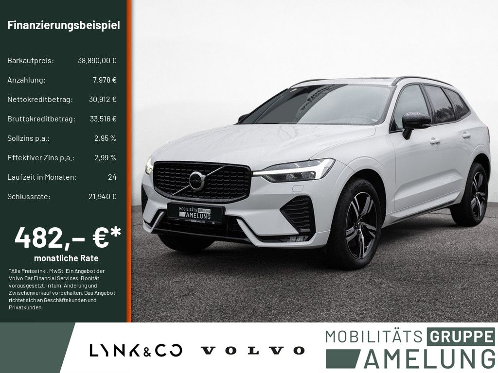 Volvo XC60 B4 R-Design AWD H/K AHK HUD FACEL. LED PANO