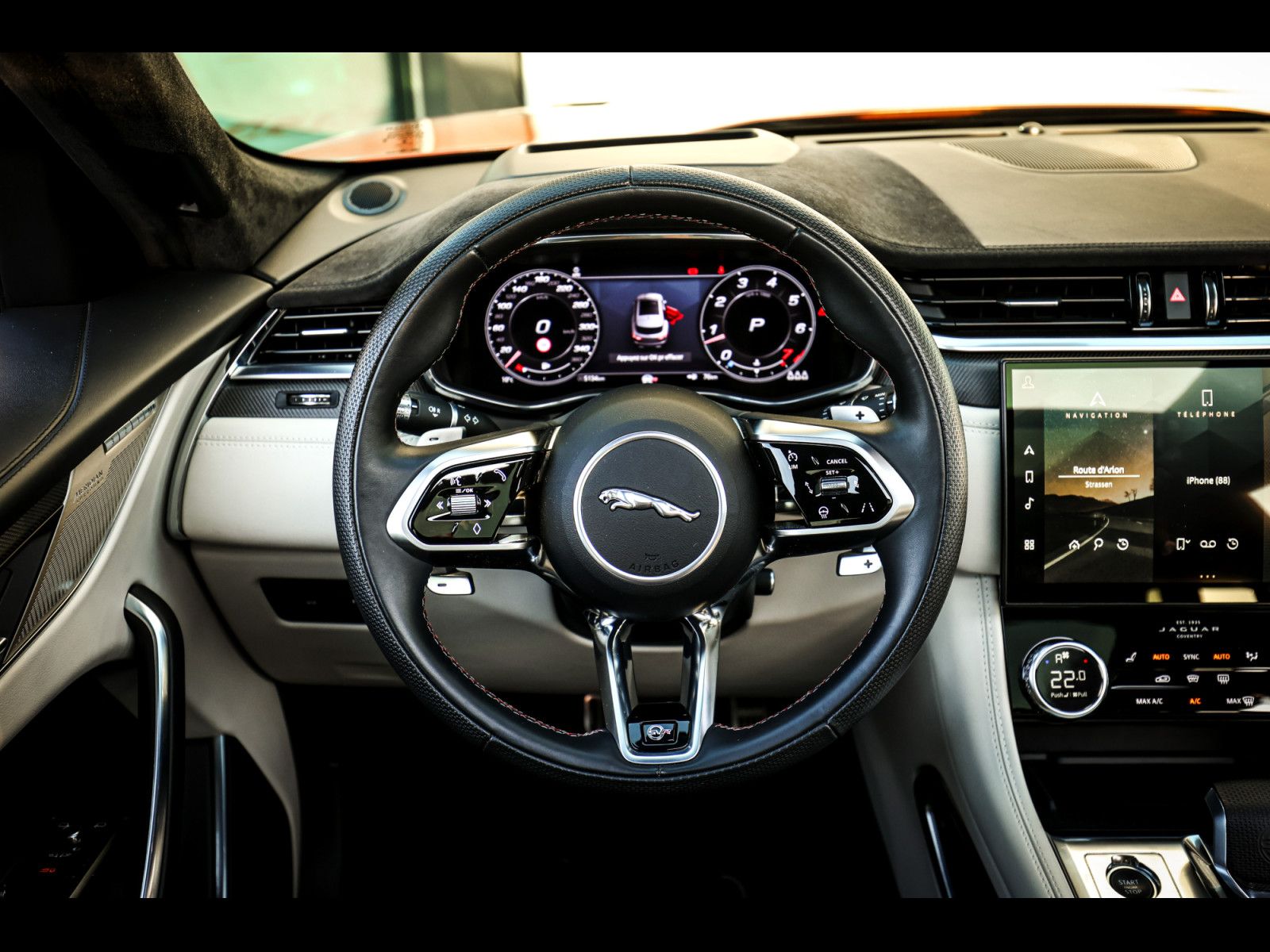 Jaguar F-Pace 5.0 P550 SVR AWD°ORANGE ATACAMA SVO°AHK