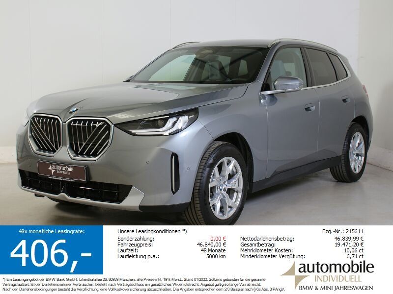 BMW X3 20d xDr. AHK ACC Park+ LiveCockpit HuD DAB