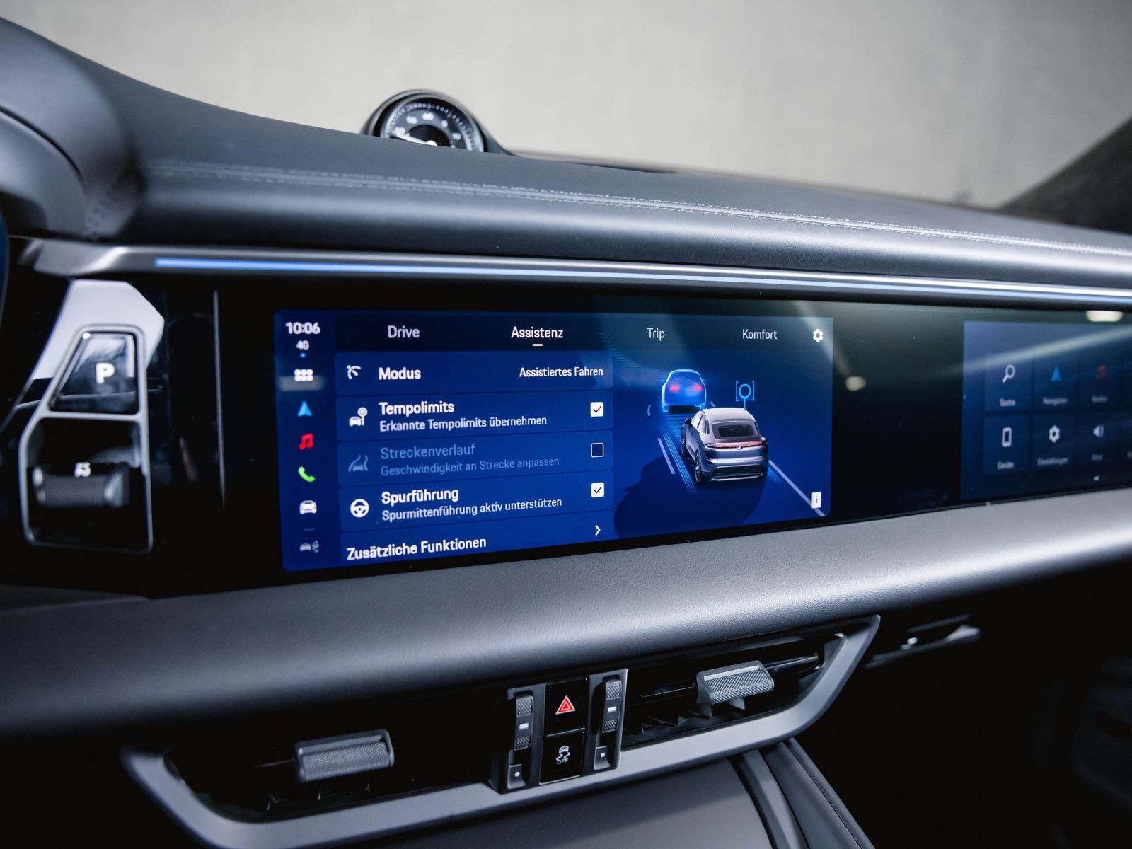 Porsche Macan 4S Electric Sport Chrono Panoramadach