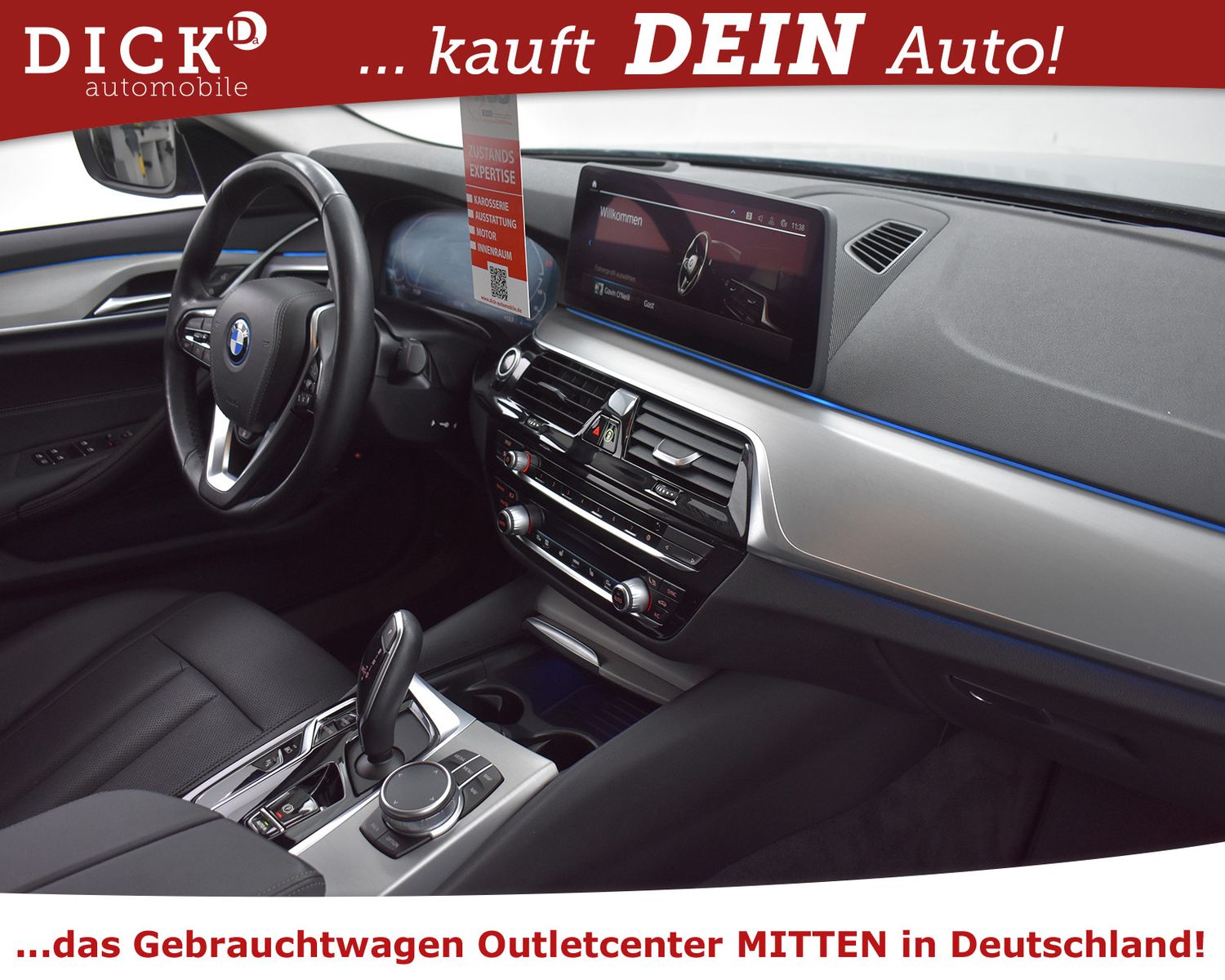 BMW 530e xDrive VIRTU+PROF+HEADUP+LEDER+SHZ+KAM+M18"