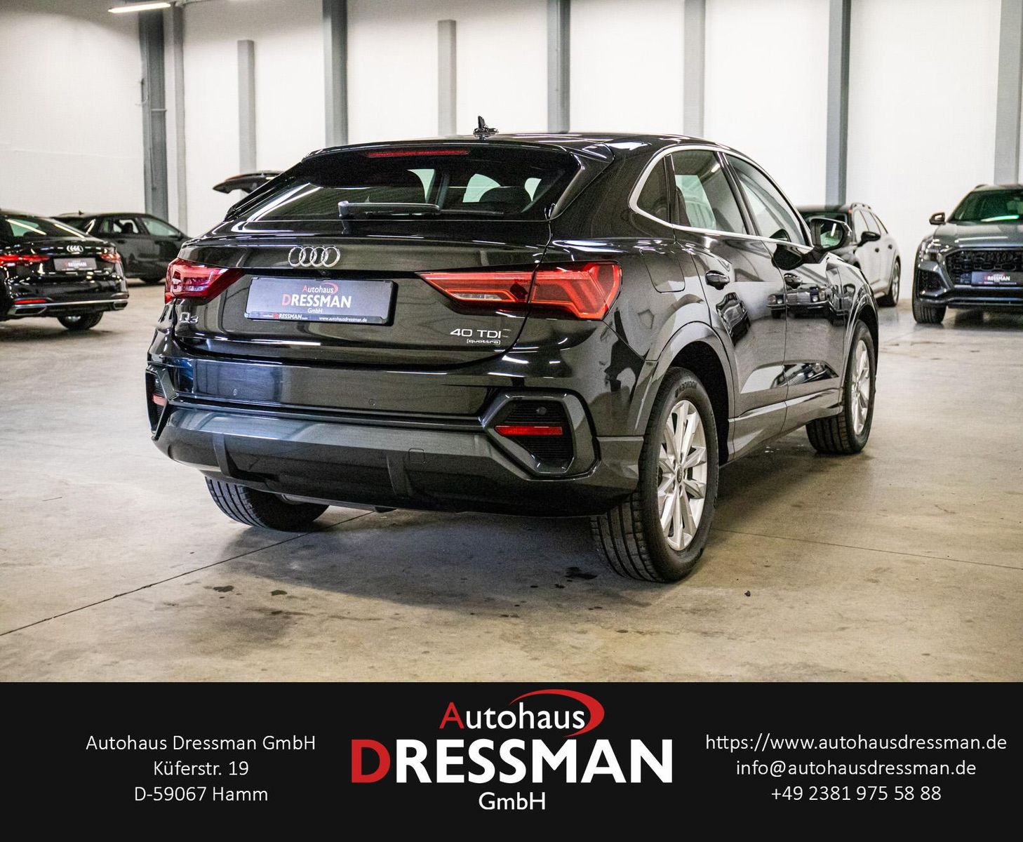 Audi Q3 40TDI Sportback S-Line LED 360° CARBON VC DAB