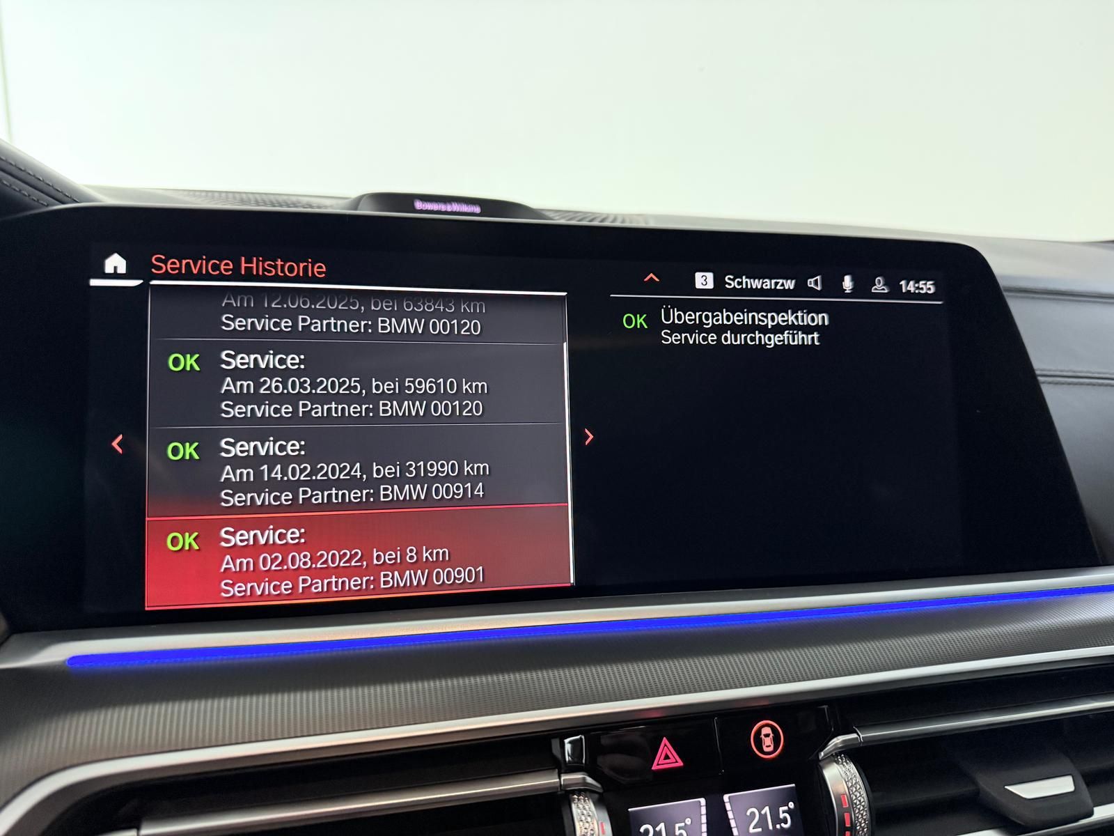 BMW X6 40d xDrive-M Sport/Sky/AHK/360/HUD/B&W/Iconic