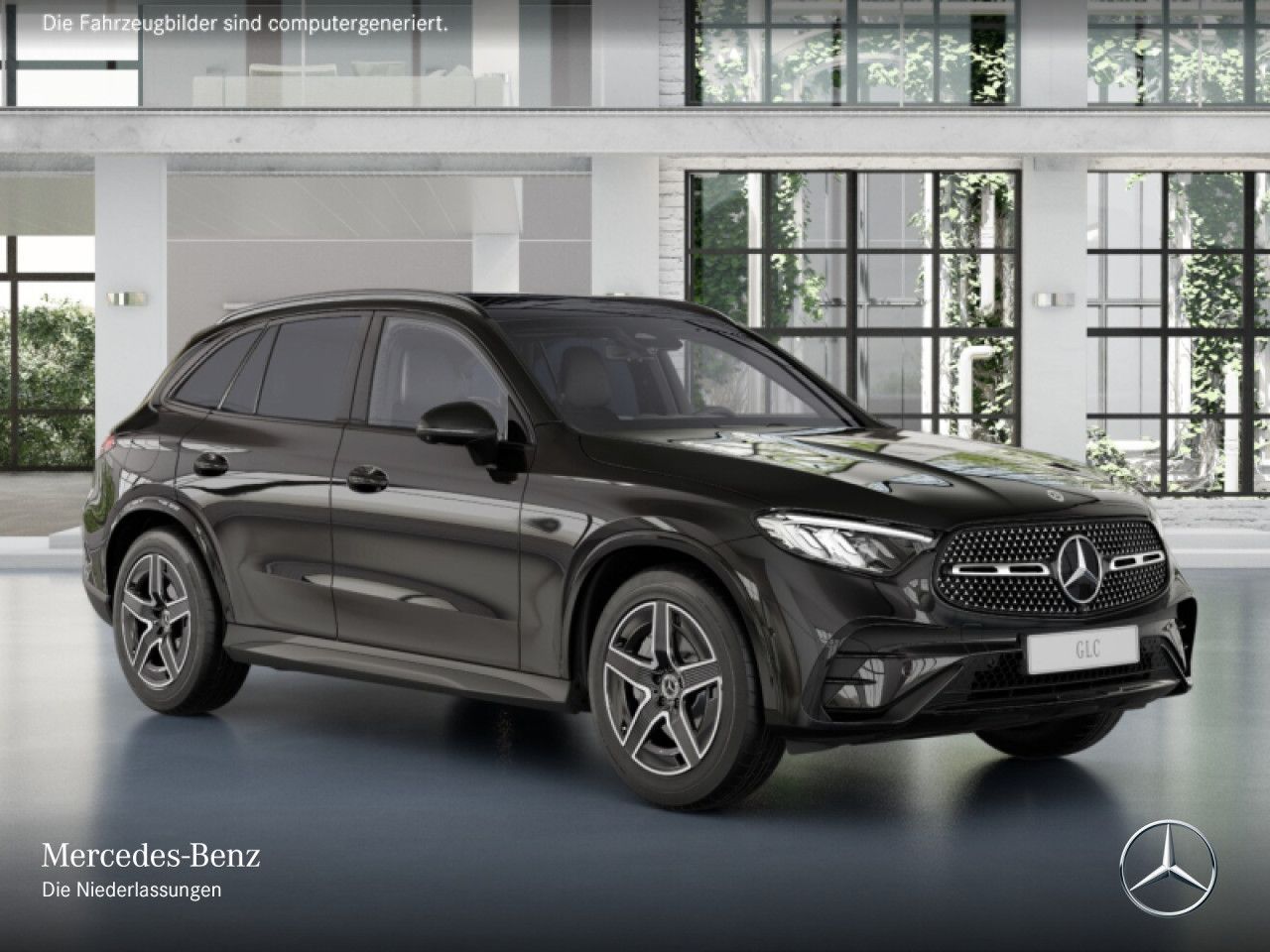 Mercedes-Benz GLC 200 4M AMG+NIGHT+PANO+360+AHK+LED+TOTW+9G