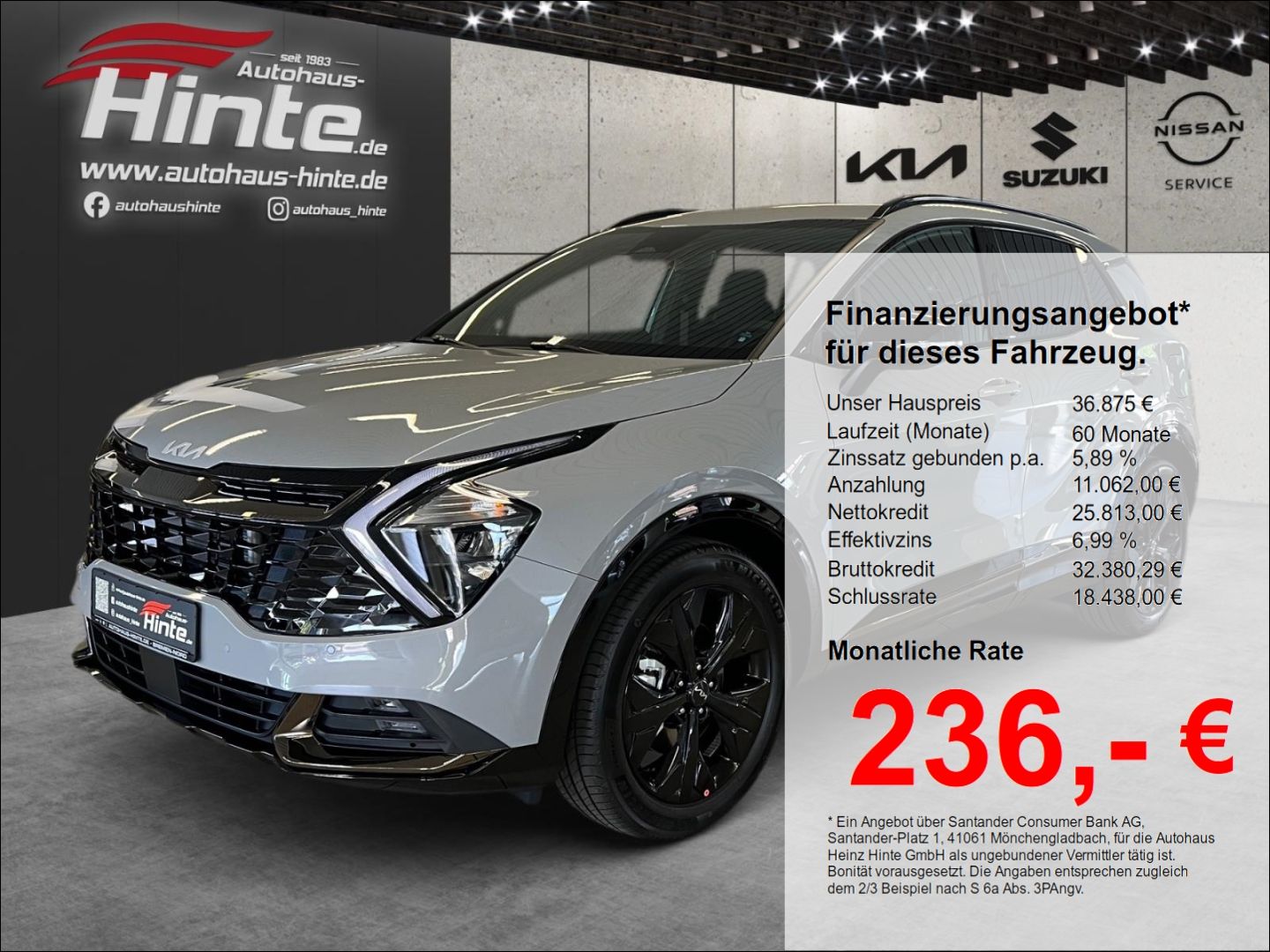 Kia Sportage 1.6 T-GDI DCT NIGHTLINE EDITION - Samsaru's Car Outlet