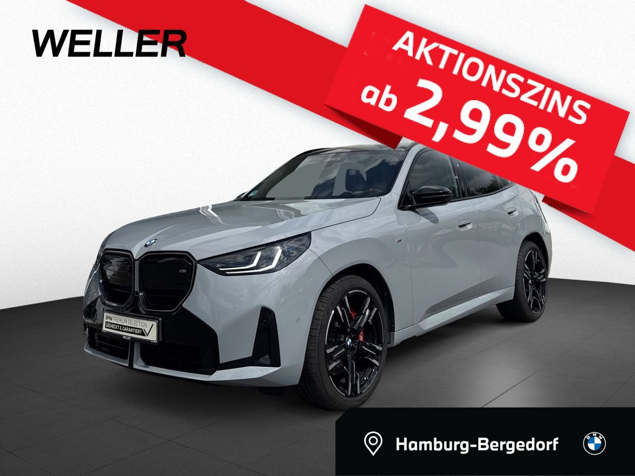 BMW X3 M50 Pro Pano AHK H/K DA/PA-Pro Leas 619,- oA