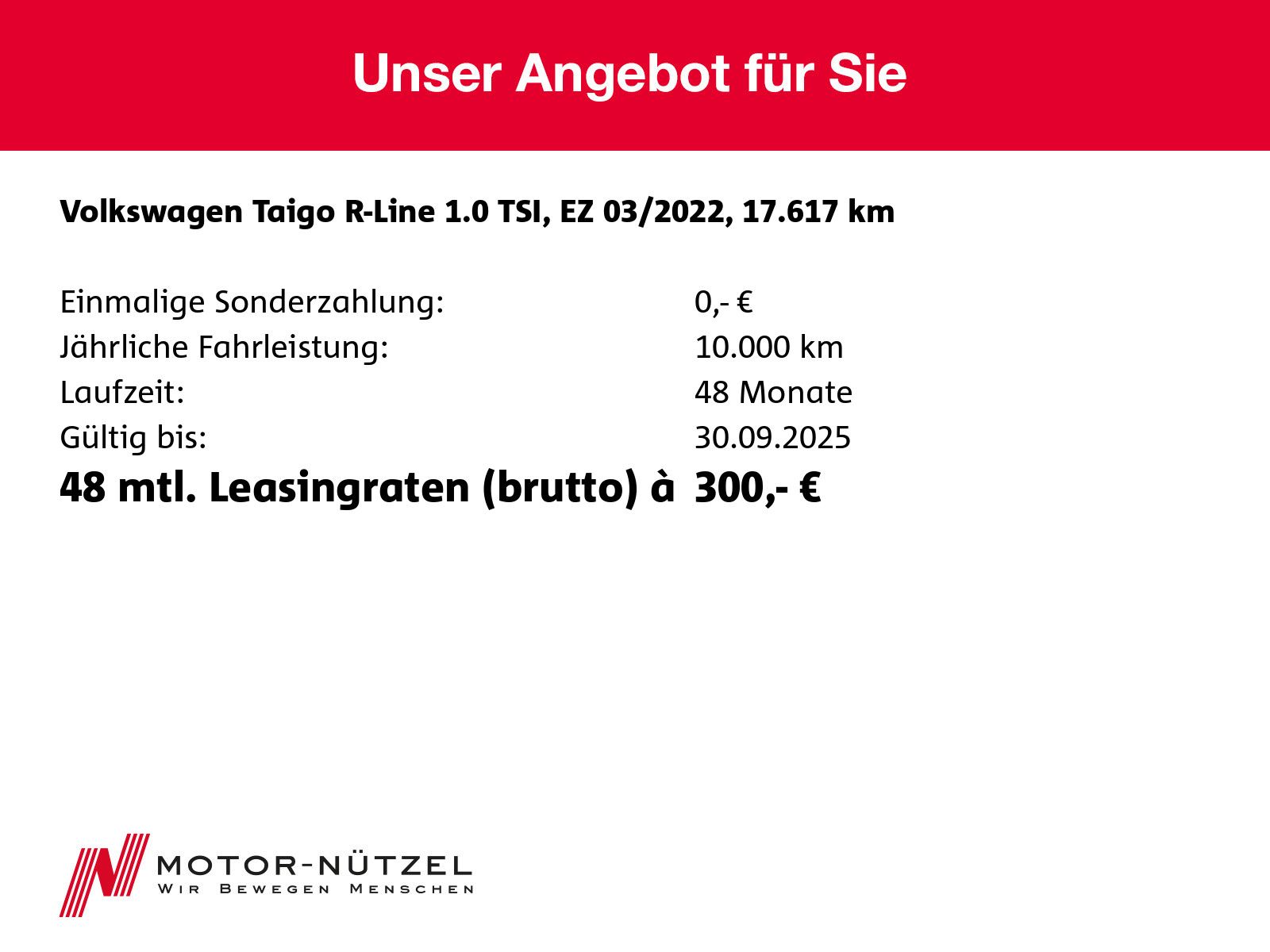 Volkswagen Taigo 1.0 TSI DSG R-LINE - Samsaru's Car Outlet