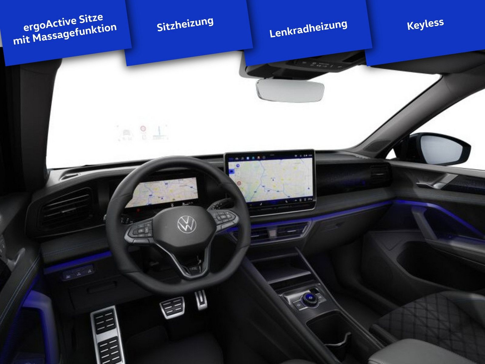 Volkswagen Tiguan eHybrid R-Line MATRIX NAV HUD AHK KAM360°