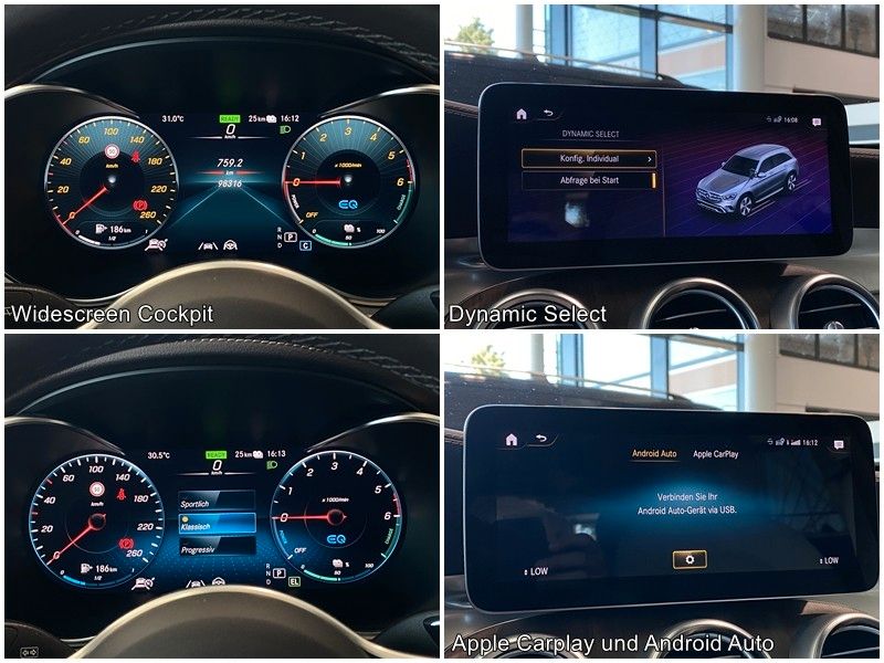 Mercedes-Benz GLC 300de Exclusive MBUX Memory Sbel HUD DTR 360