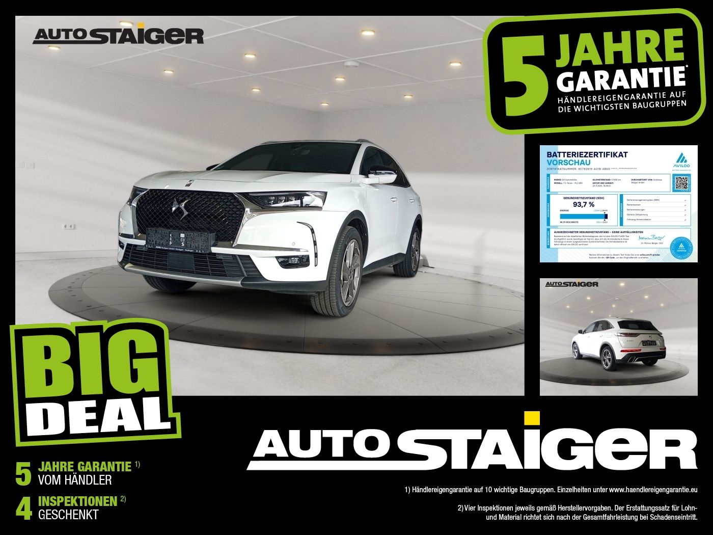 DS Automobiles DS7 Crossback E-Tense Rivoli Navi+SHZ+2xKlima