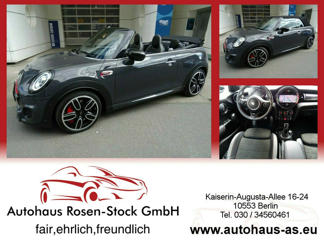 MINI John Cooper Works Cabrio - Samsaru's Car Outlet