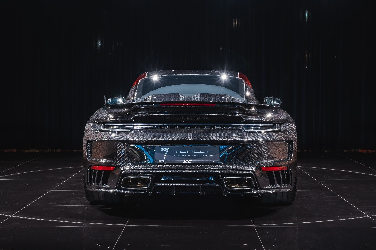 Porsche 911 (992) Turbo S Topcar +Full Carbon body 1of 7