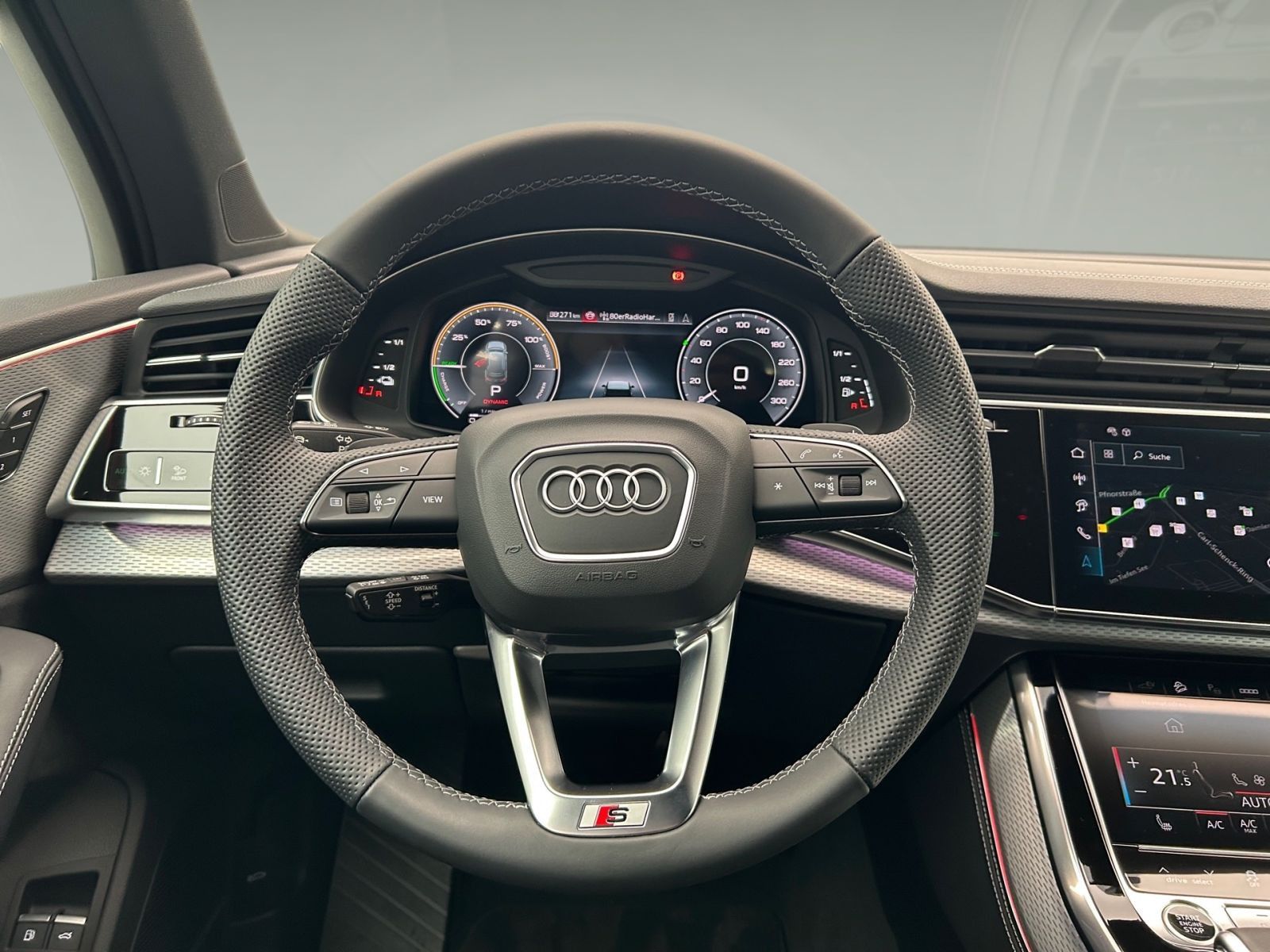 Audi Q7 55 TFSIe qu S line tip*B&O*HUD*Pano*Matrix*Vi