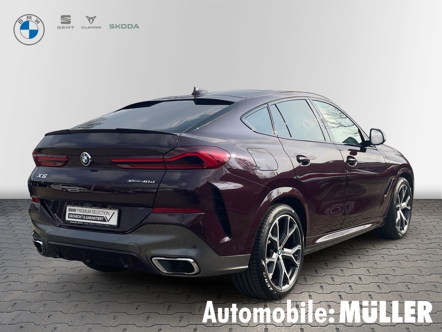 BMW X6 xDrive40d M-Sport*360°Kamera*AHK*Pano.*Harman