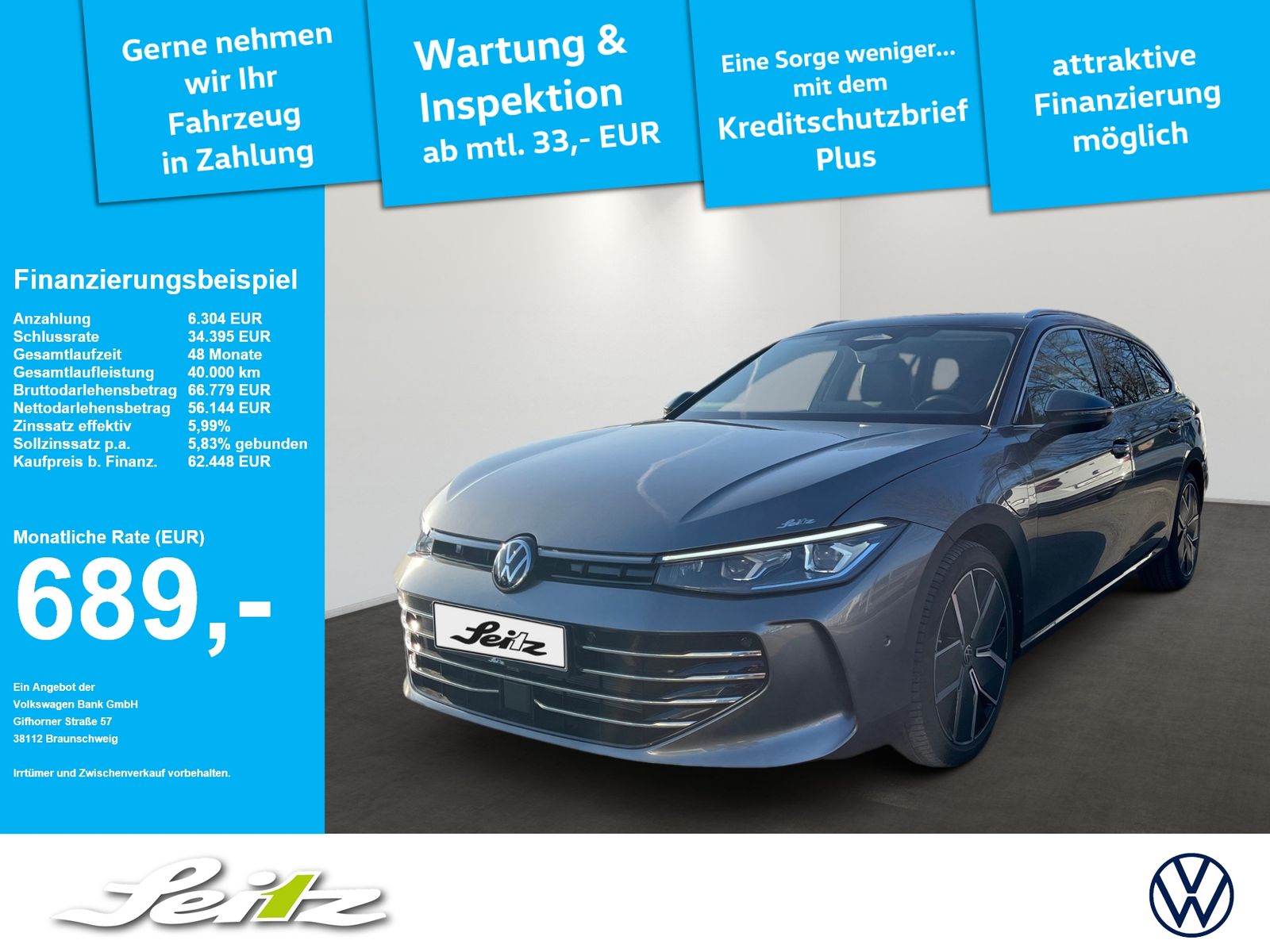 Volkswagen Passat Variant 1.5 TSI eHybrid Elegance *AHK*HEA