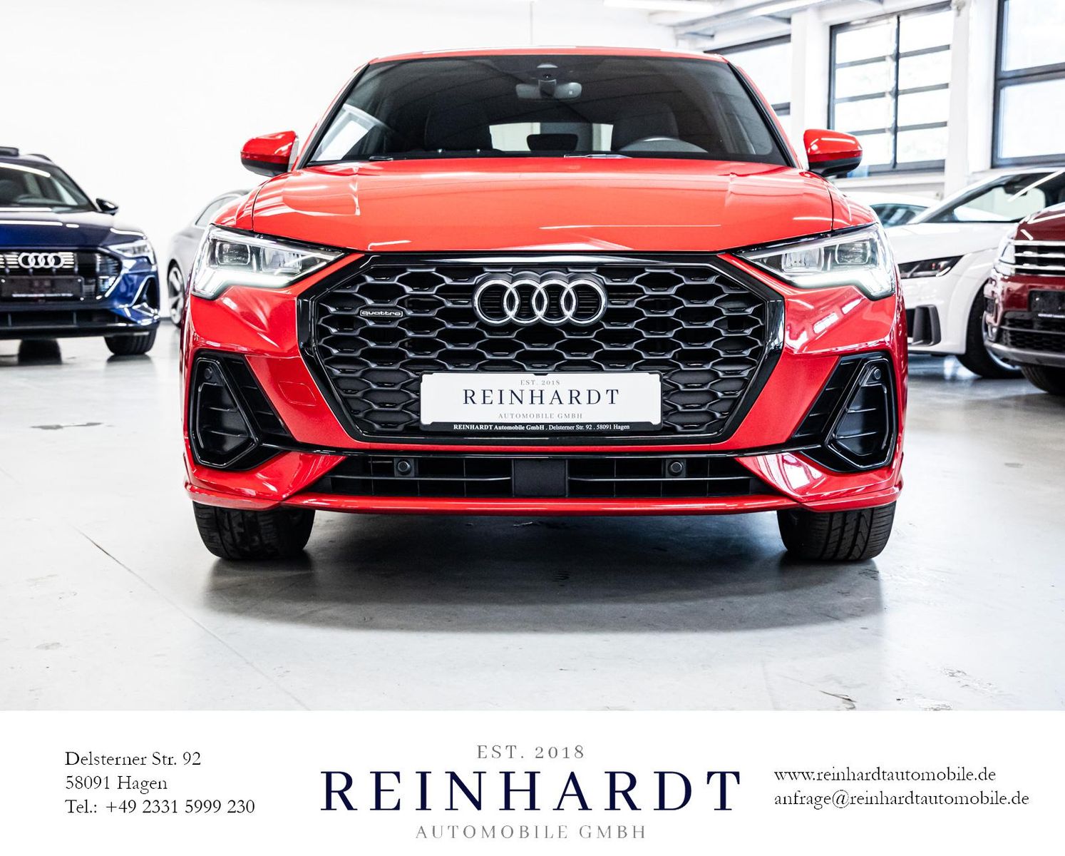 Audi Q3 SPORTBACK 40TFSi Q BLACK - Samsaru's Car Outlet