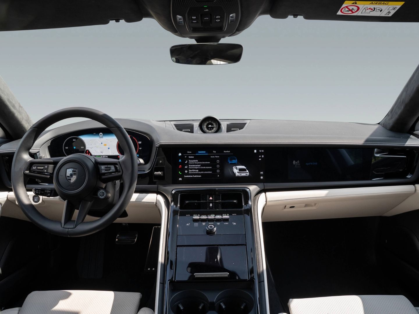 Porsche Panamera Turbo E-Hybrid Surround View Nachtsicht